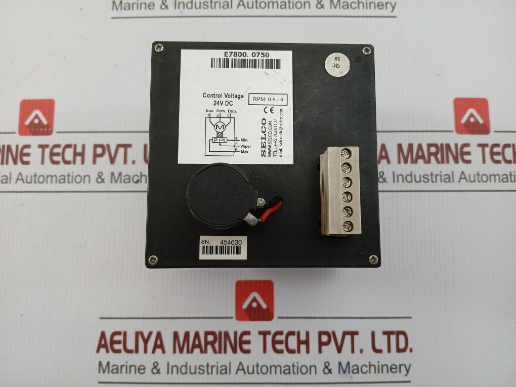Motorized Potentiometer E7800.0750 Selco 24V Dc