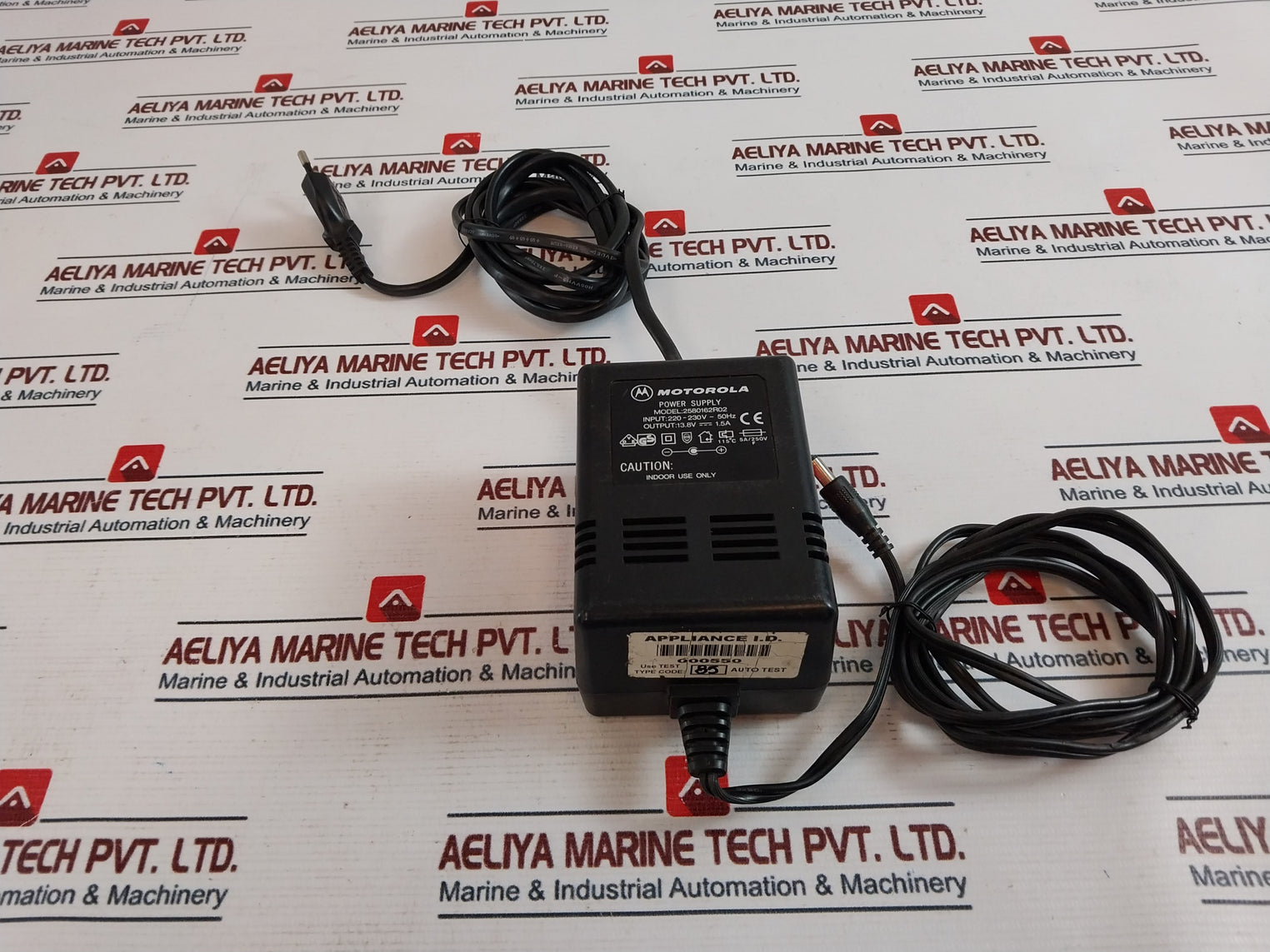 Motorola 2580162R02 Power Supply Adapter 220-230V-50Hz-1.5A