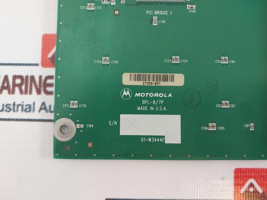 Motorola Bpl-8/7P/Bpl-87P Power Connector Supply Board 84-w8444F01B/ 3Hac3617-1