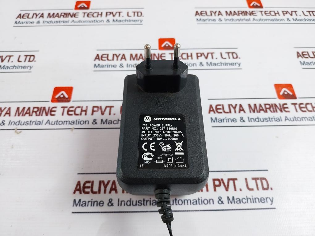 Motorola HTN9000C Battery Charger with I.T.E. Power Supply Adapter 48180090-C5