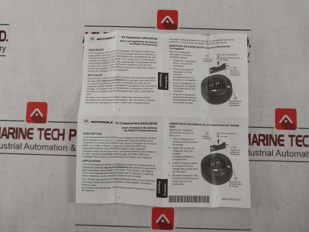 Motorola Htn9000C Single Unit Battery Charger 0157Pdq08 Hln9794B 6881088C11-l