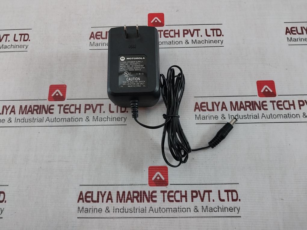Motorola Htn9000C Single Unit Charger 8155Pdn08 5486987A13 110Vac 50/60Hz 27W