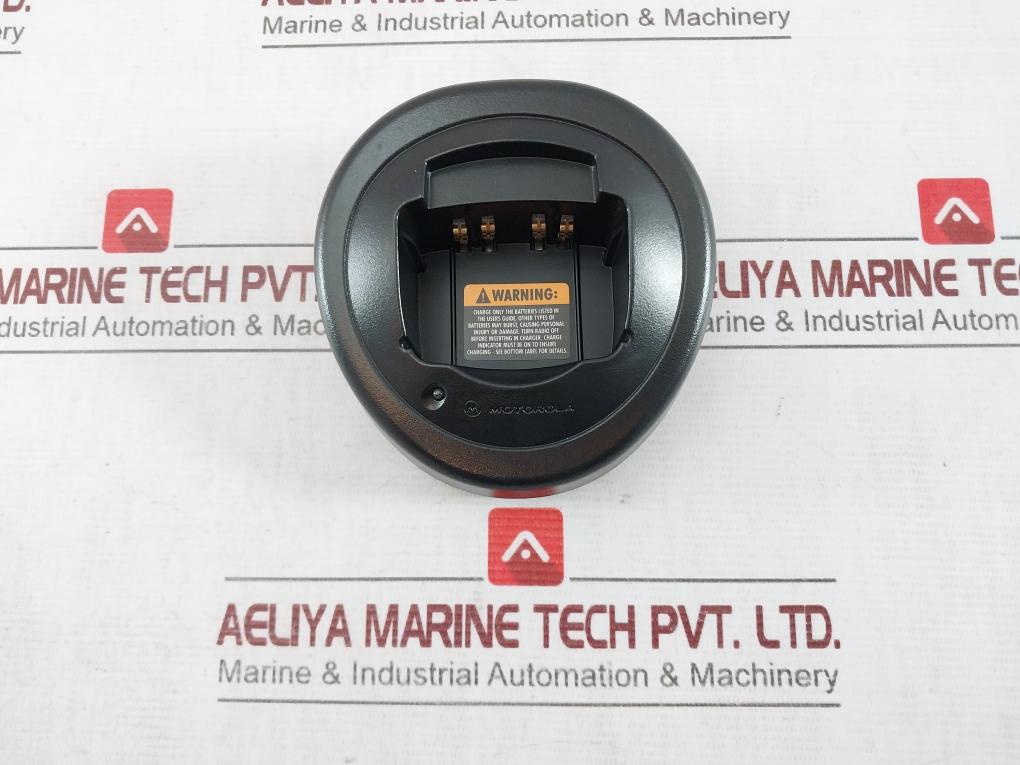 Motorola Htn9000C Single Unit Charger 8155Pdn08 5486987A13 110Vac 50/60Hz 27W