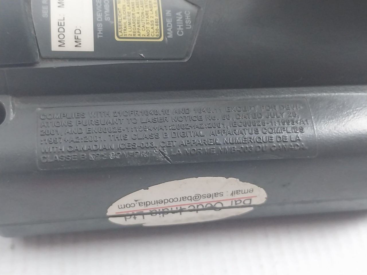 Motorola Mc3090 Wireless Laser Barcode Scanner