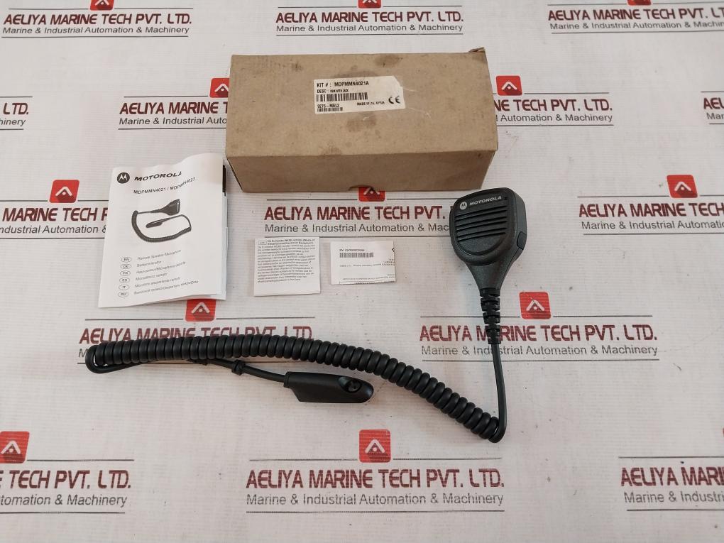 Motorola Mdpmmn4021A Remote Speaker Microphone 9276-mal2 Mn003065A01-ab