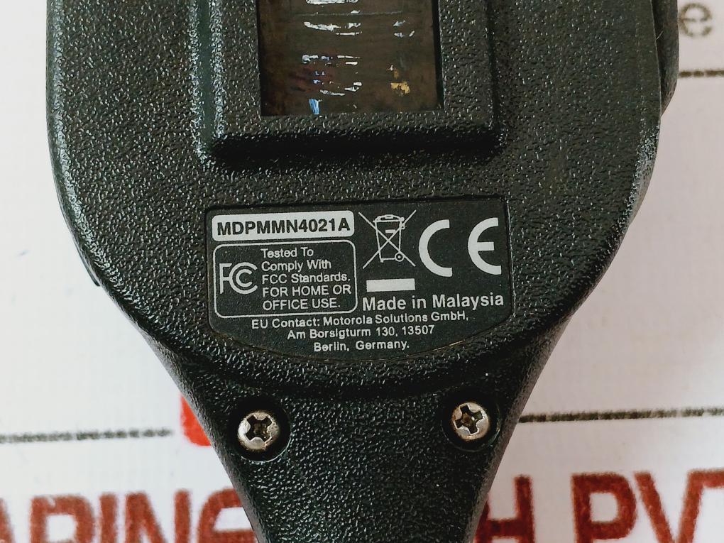 Motorola Mdpmmn4021A Pro Series Remote Speaker Mic