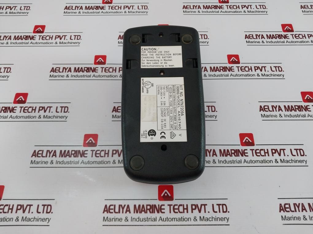 Motorola NTN7209A AA16740 Battery Charger 100-120V 0.8A/200-240V 0.4A 50/60Hz