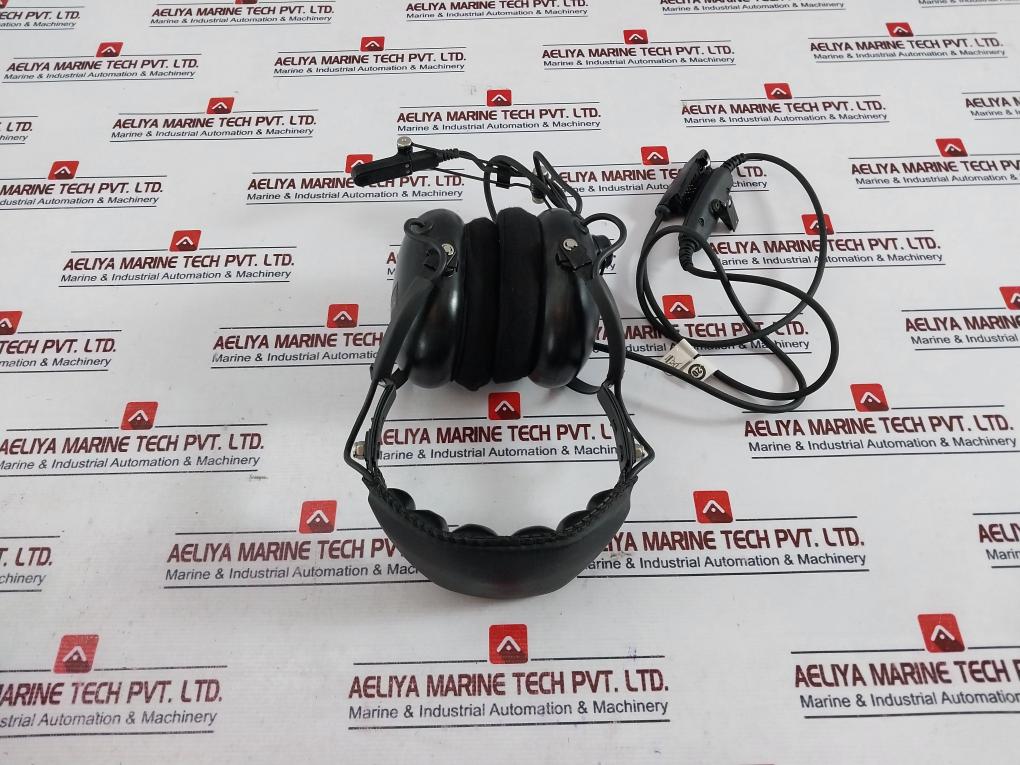 Motorola Rmn4019a Medium Weight Headset With Noise Cancelling Boom Microphone