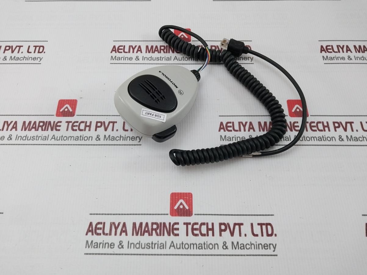Motorola Aarmn4038B Heavy Duty Microphone For Professional Radio(Not Working)