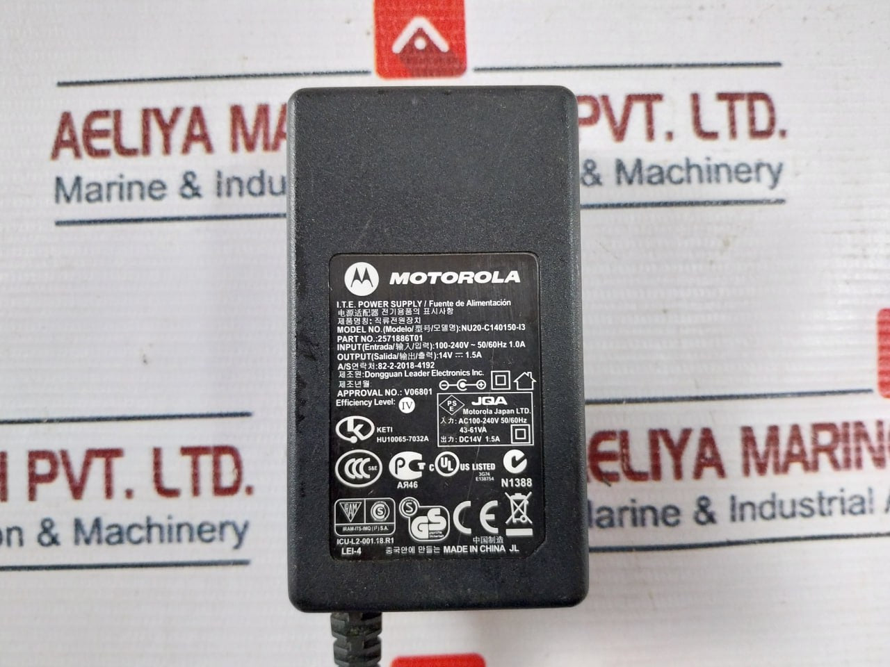 Motorola Nu20-c140150-i3 Power Supply