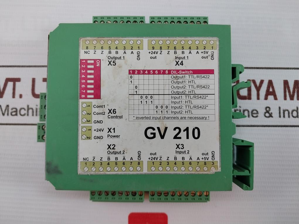 Motrona Gv210 Dual Level Converter 24Vdc