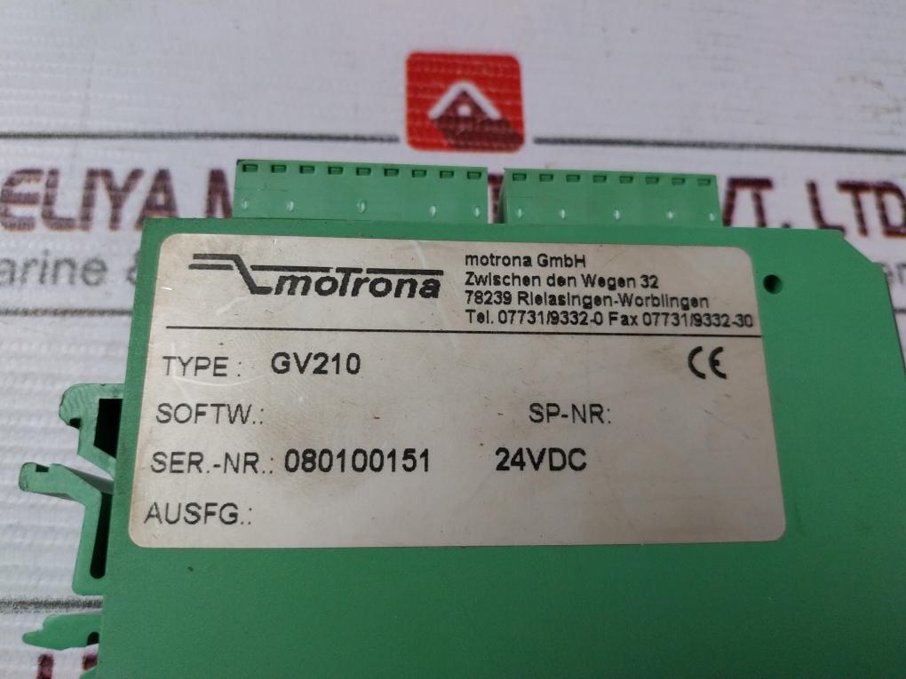 Motrona Gv 210 Encoder Distributor 24Vdc