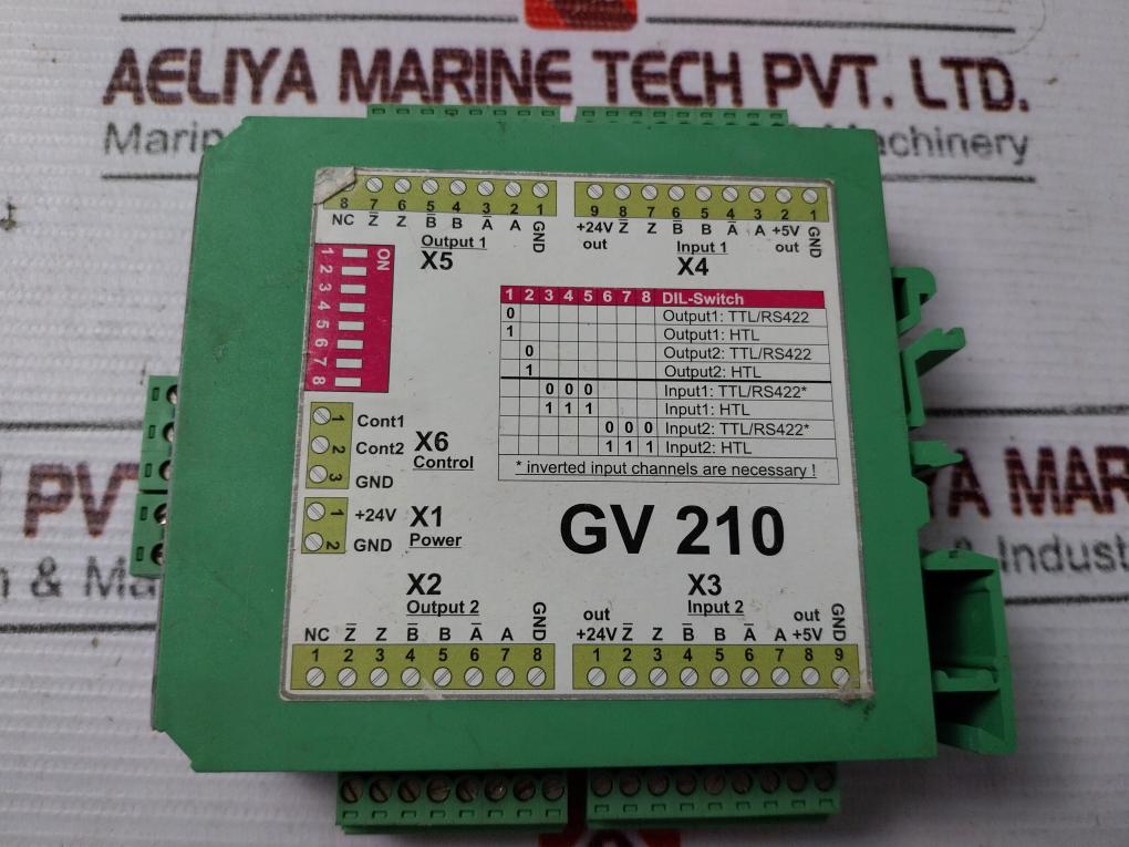 Motrona Gv 210 Encoder Distributor 24Vdc