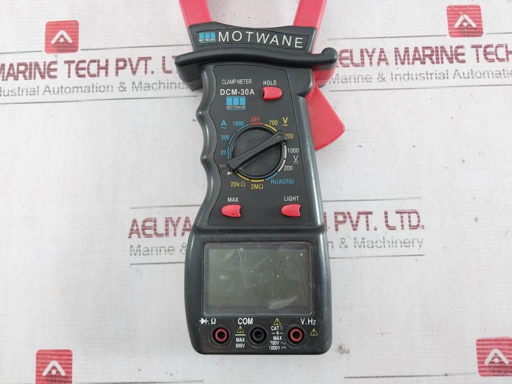 Motwane Dcm-30A Multifunction Clamp Meter 1000V Dc 700V Ac
