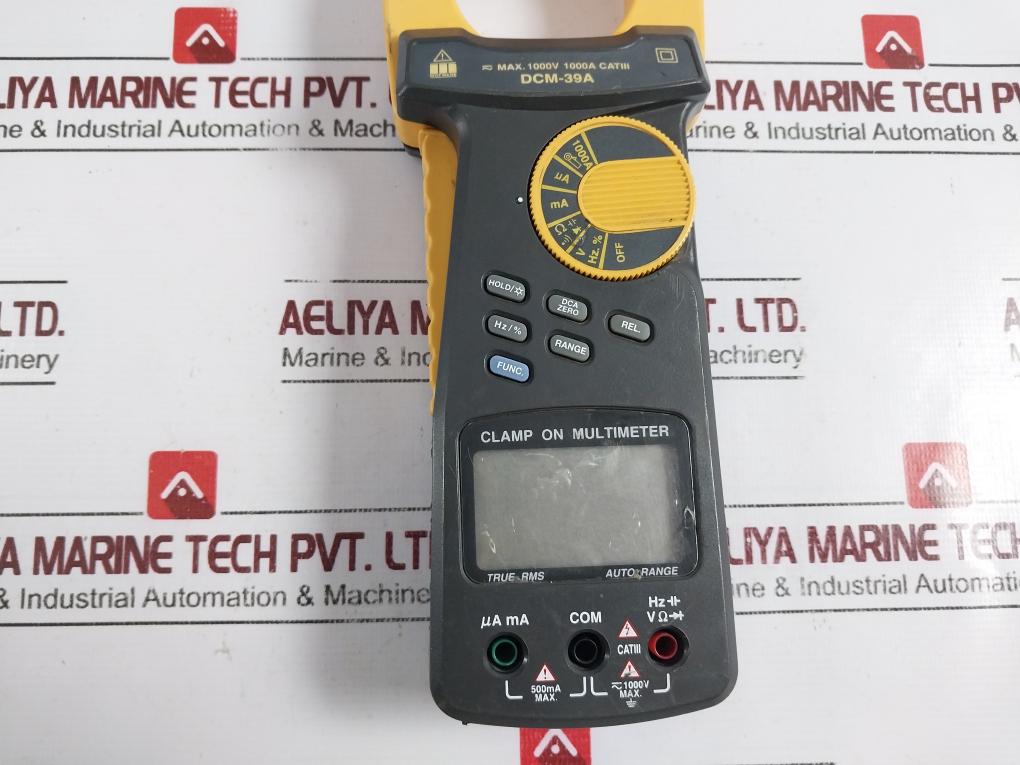 Motwane Dcm-39A Digital Clamp Meter Max 1000V 1000A