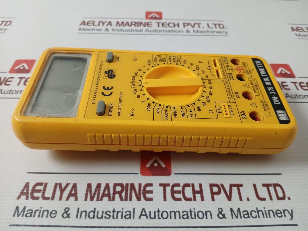 Motwane Dm-375 Digital Multimeter 750V 400Ma Max