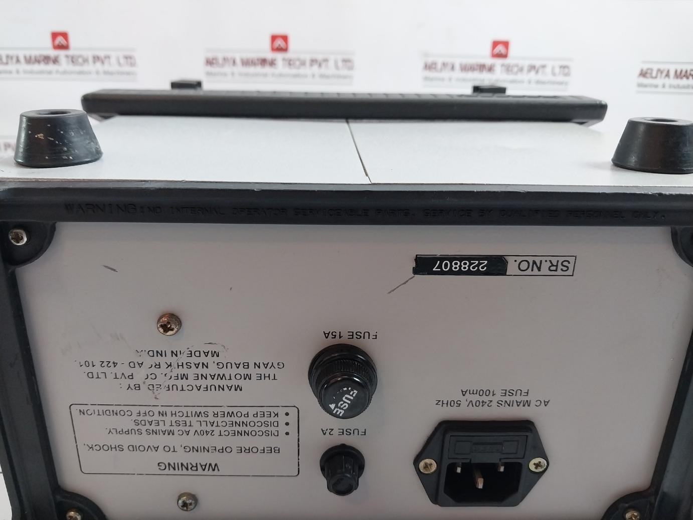 Motwane Lr-2065 Micro Ohm Meter 240V, 50Hz
