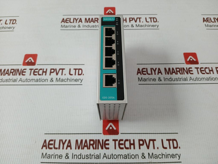 Moxa 5 Port Ethernet Switch Eds-205A Rev 2.1.0