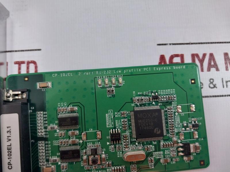 Moxa Cp-102El 2 Port Rs-232 Express Multiport Serial Board Ver 1.3 4410152