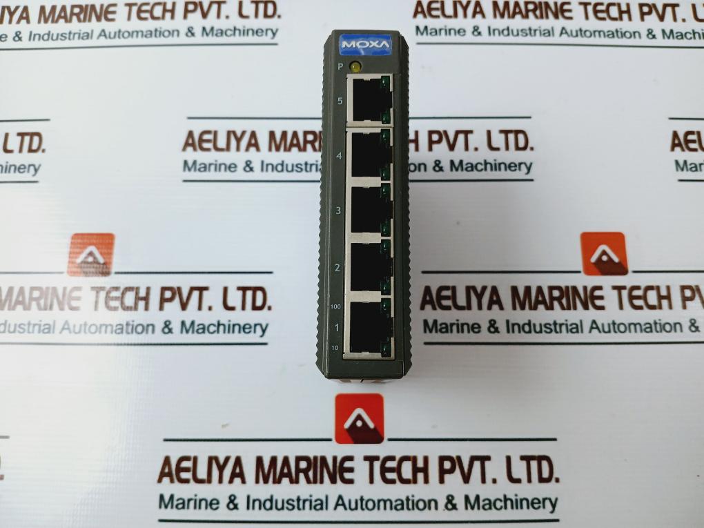 MOXA EDS-205 Unmanaged Ethernet Switch 1201002052023 Rev 2.1