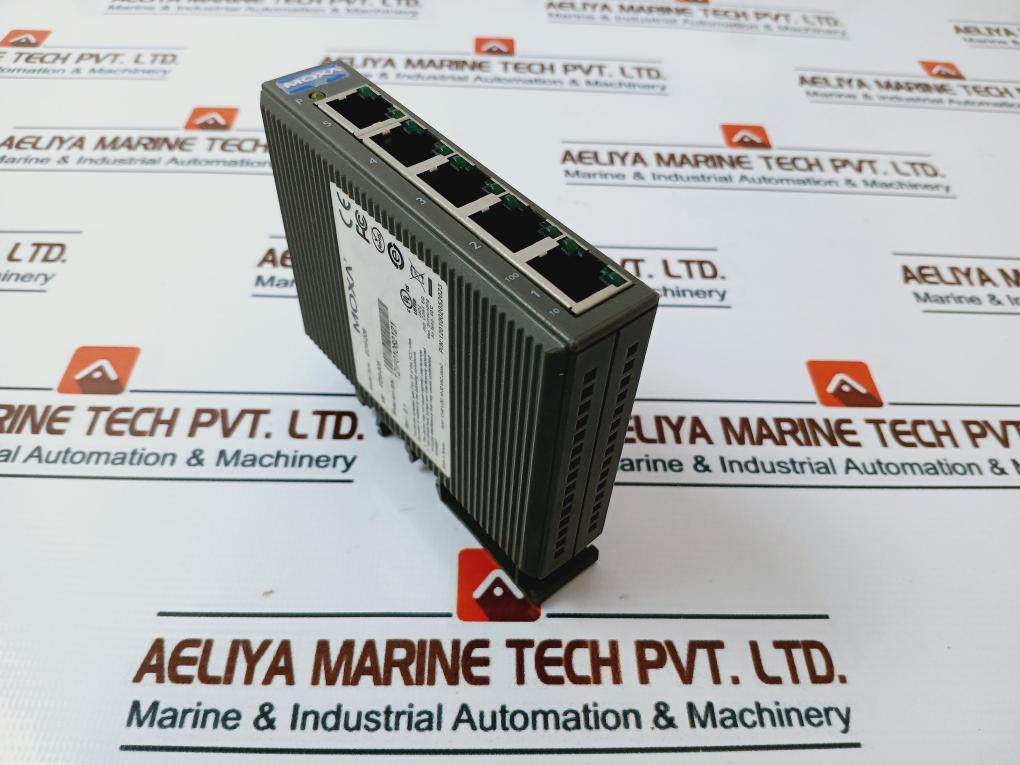 MOXA EDS-205 Unmanaged Ethernet Switch 1201002052023 Rev 2.1