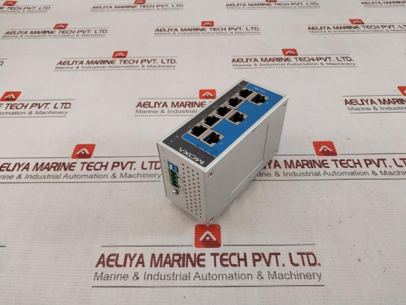 Moxa Eds-208A Unmanaged Ethernet Switch 8 Port 12/24/48 Vdc