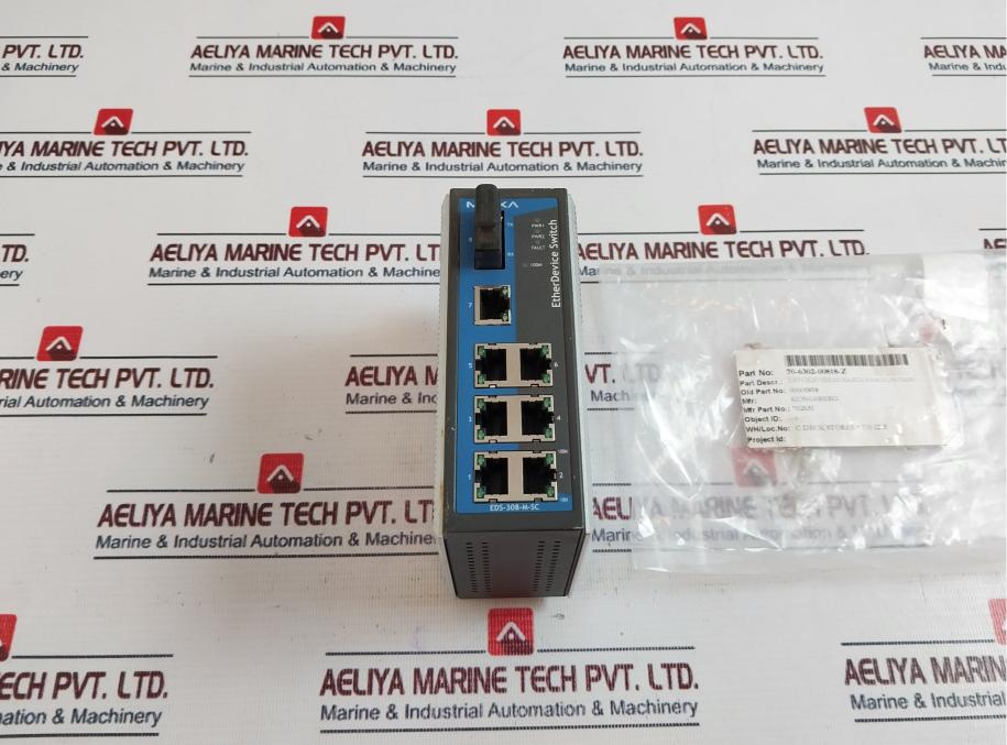 Moxa Eds-308-m-sc Unmanaged Ethernet Switch