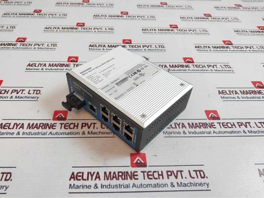 Moxa Eds-308-m-sc Unmanaged Ethernet Switch