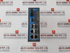 Moxa Eds-308-m-sc Unmanaged Ethernetdevice Switch Rev: 2.1 12-48Vdc