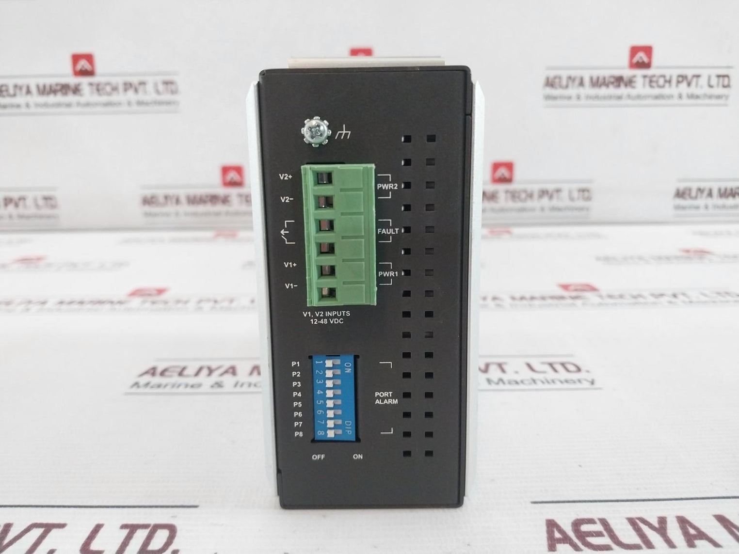 Moxa Eds-308 Industrial Unmanaged Ethernet Switch P/N: 1201003084013