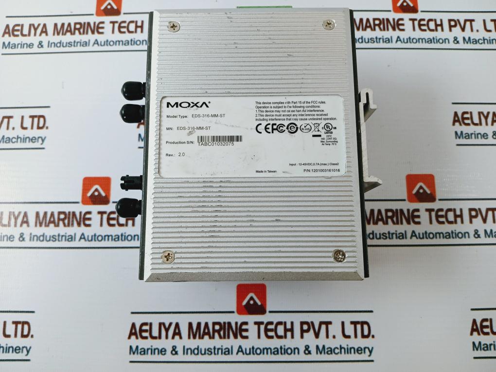 MOXA EDS-316-MM-ST Etherdevice Switch 1201003161016