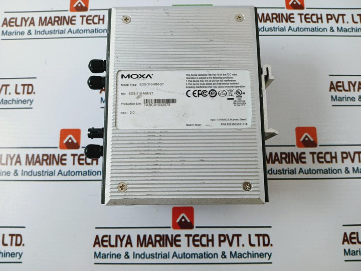 MOXA EDS-316-MM-ST Etherdevice Switch 1201003161016