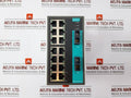 Moxa Eds-316-ss-sc-t Industrial Ethernet Switch 12/24/48 Vdc Rev 2.2.0 E212380