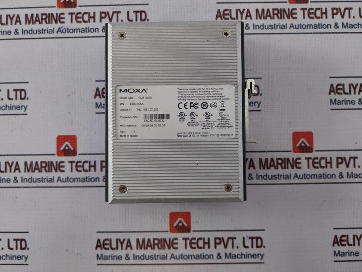Moxa EDS-405A Etherdevice Switch Rev: 1.1