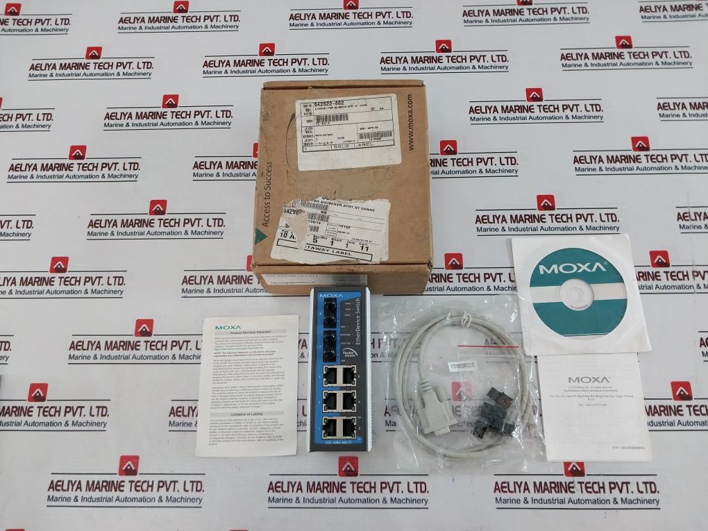 Moxa Eds-408a-mm-st-t Etherdevice Switch 1201408100021/942922-062
