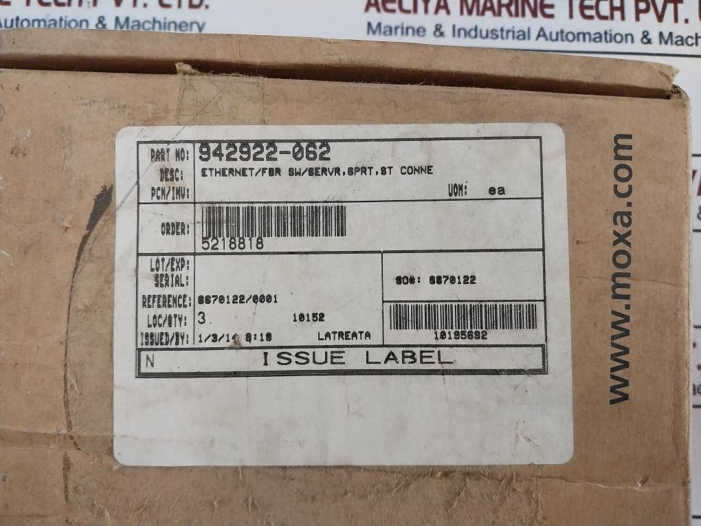 Moxa Eds-408A-mm-st-t Etherdevice Switch 1201408100021/942922-062