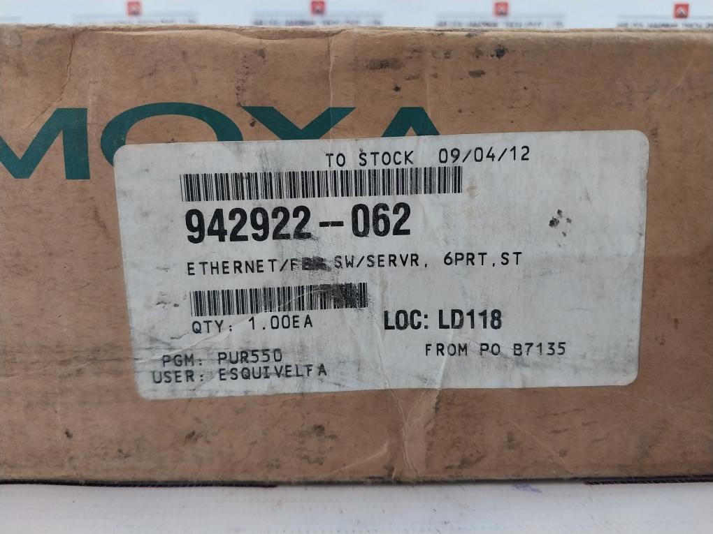Moxa Eds-408a-mm-st-t Etherdevice Switch 1201408100021/942922-062
