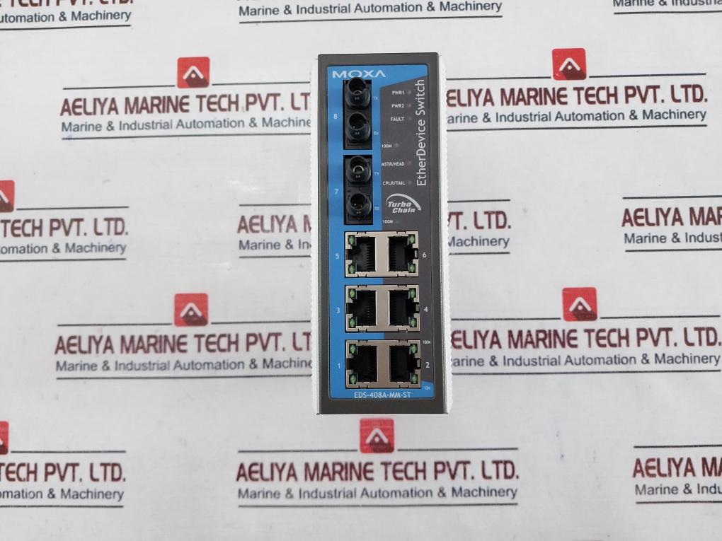 Moxa Eds-408A-mm-st-t Etherdevice Switch 1201408100021/942922-062