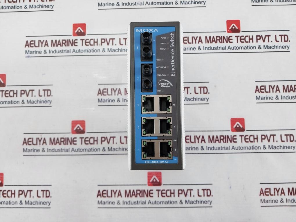 Moxa Eds-408a-mm-st-t Etherdevice Switch 1201408100021/942922-062