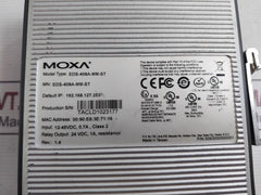 Moxa Eds-408A-mm-st Ethernet Switch 12-45Vdc 0.7A E212360 90?C