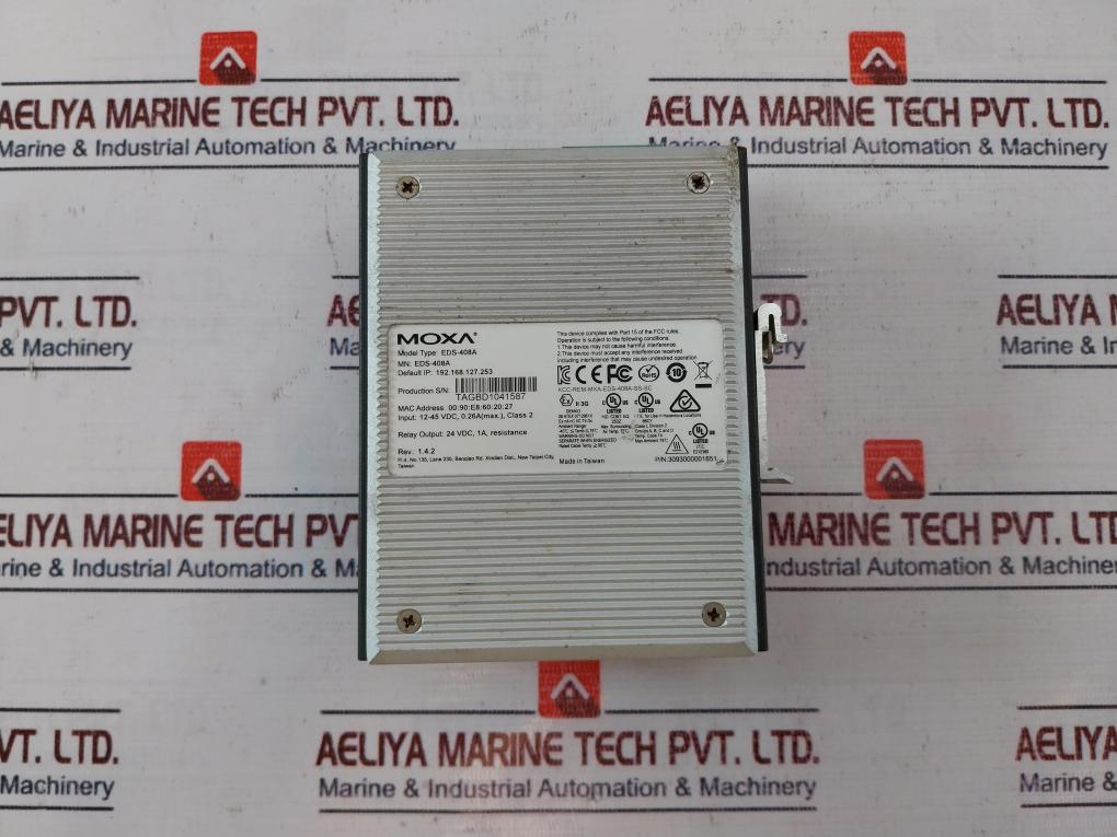 Moxa Eds-408A Ethernet Switch 3093000001651