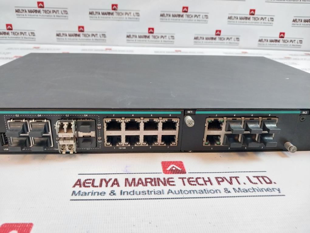 Moxa Iks-6728A-4Gtxsfp-hv-hv-t Ethernet Switch 50/60Hz