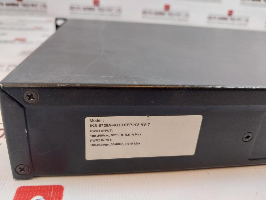 Moxa Iks-6728A-4Gtxsfp-hv-hv-t Ethernet Switch 50/60Hz