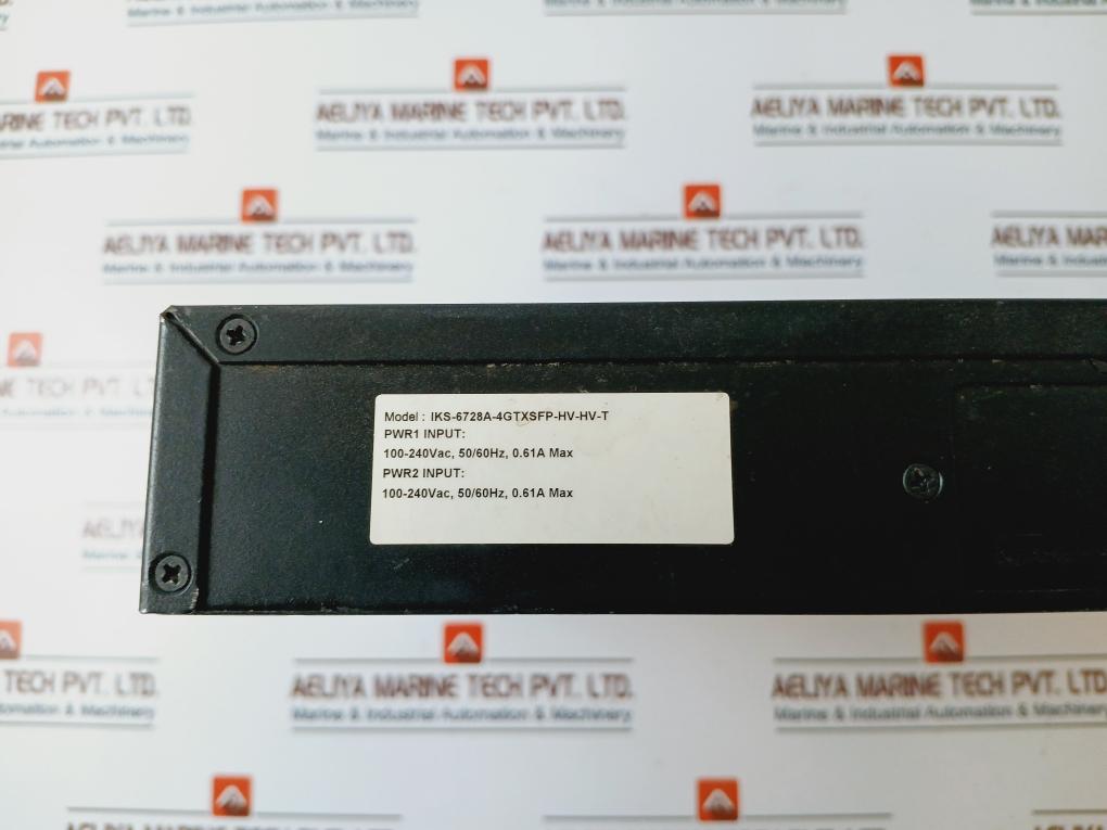 Moxa Iks-6728A-4Gtxsfp-hv-hv-t Ethernet Switch Rev: 1.2.0