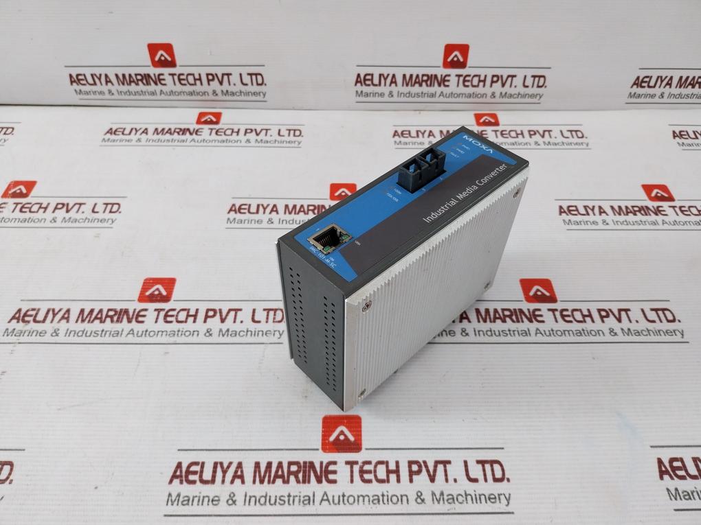 Moxa Imc-101-m-sc Industrial Media Converter 1201001011622 Rev: 2.3 12-48 Vdc