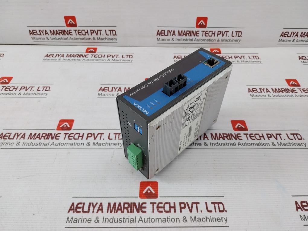 Moxa Imc-101-m-sc Industrial Media Converter 1201001011622 Rev: 2.3 12-48 Vdc