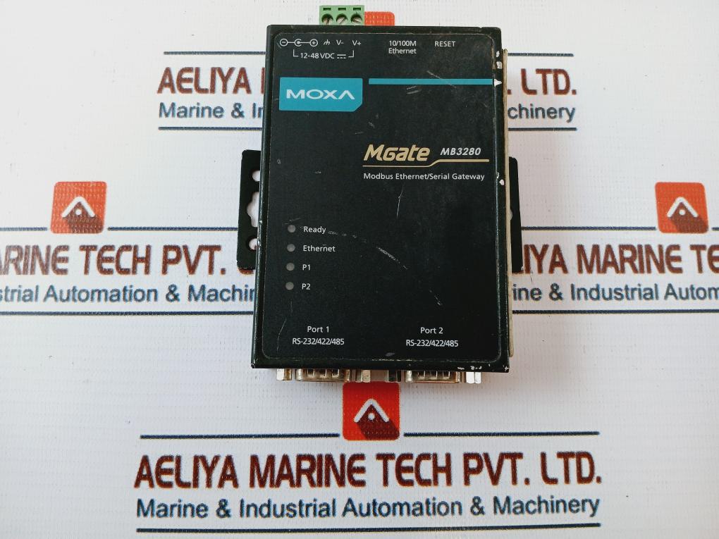 Moxa Mgate Mb3280 Modbus Ethernet/ Serial Gateway – Aeliya Marine Tech