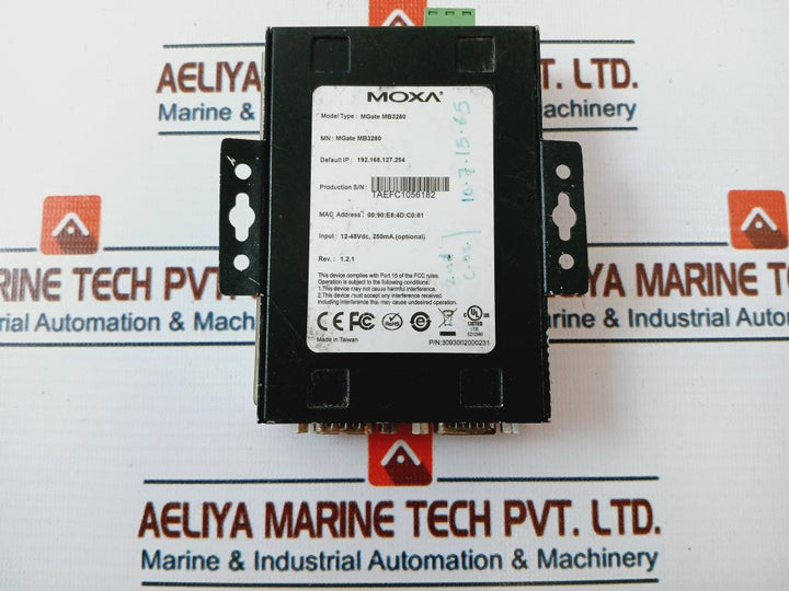 Moxa Mgate Mb3280 Modbus Ethernet/ Serial Gateway