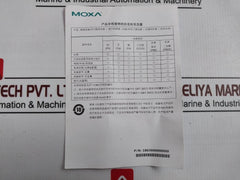 Moxa Nport 5232I General Device Server 12-48 Vdc 365 Ma Revision 2.1.1