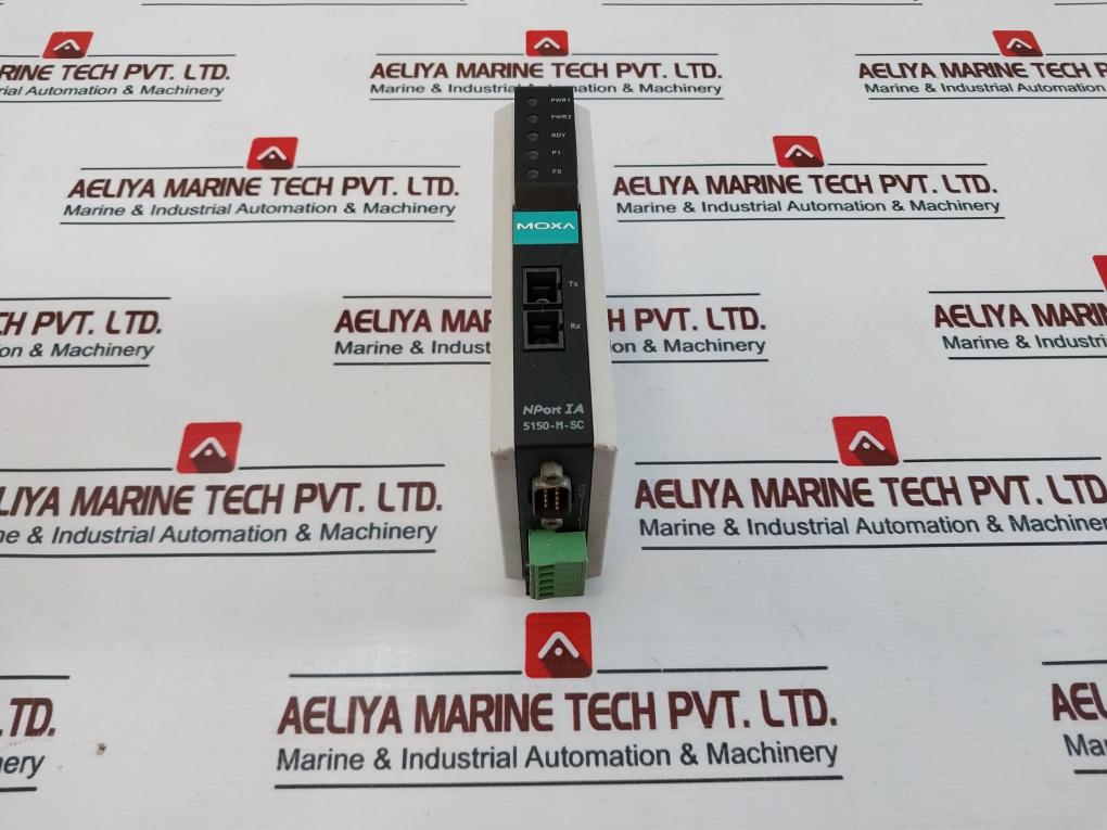 Moxa Nport Ia-5150-m-sc Industrial Device Server Rev. 1.3.1